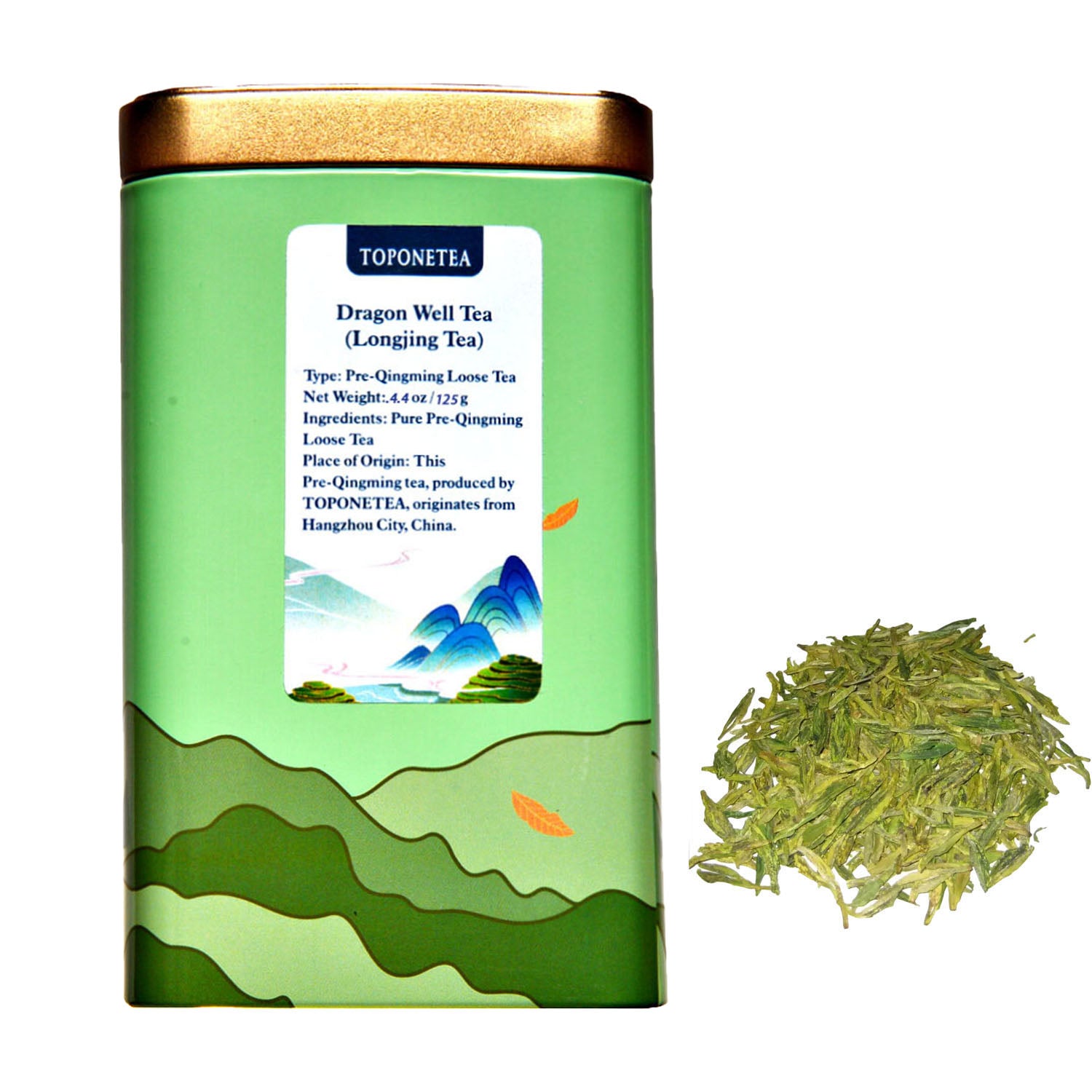 2023 Hangzhou Pre Qingming LongJing Tea Dragon Well Tea 4.4oz