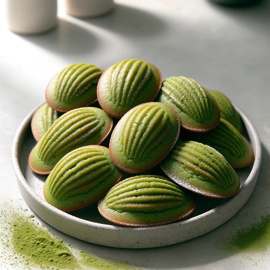 Matcha Madeleines