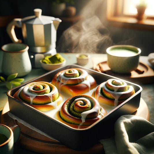 Matcha Cinnamon Rolls