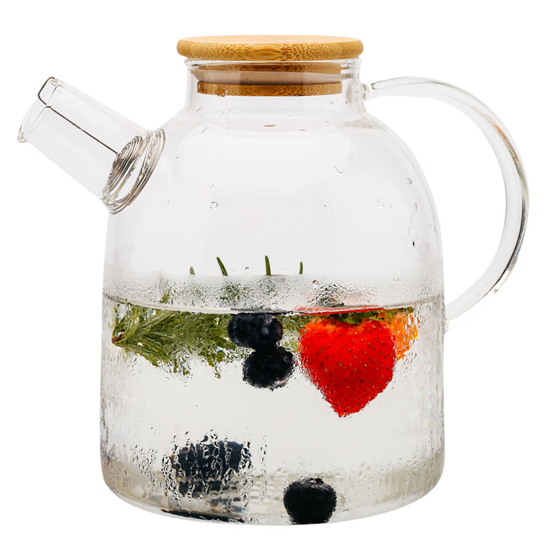  LJYT Glass pot, borosilicate transparent glass pot