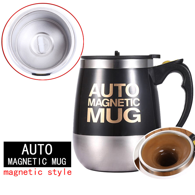 Magnetic Stirring Cup 304 Stainless Steel Automatic Mixing Cup - China  Electric Mixing Cup and Coffee Mug price